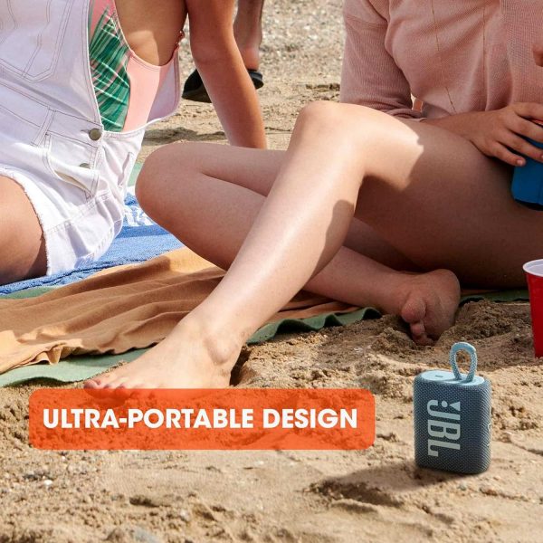 JBL GO 3 Wireless Bluetooth Portable Speaker with Integrated... - Image 3