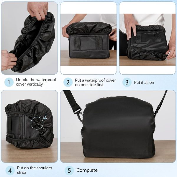 ATHEM DSLR Camera Bag, Waterproof Shockproof Single Camera S... - Image 6