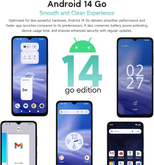 Ulefone Note 19 Mobile Phones 6GB+64GB/512GB SD, Octa Core A... - Image 4