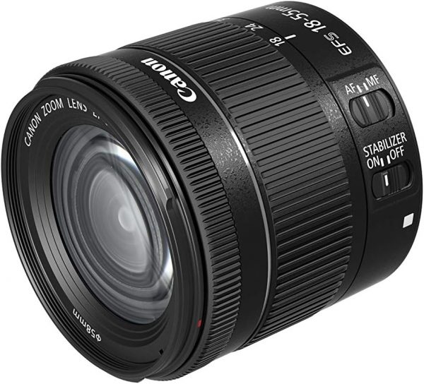 Canon EF-S 18-55 mm f/4-5.6 IS STM Lens for Camera - Black - Image 4