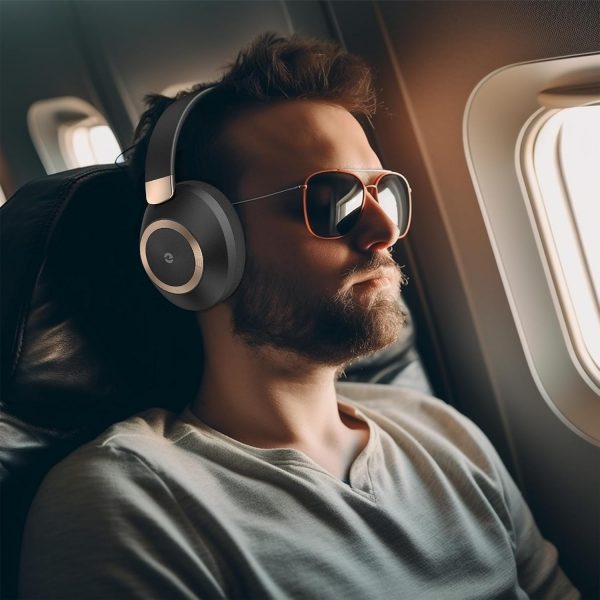 Active Noise Cancelling Wireless Headphones, 100H Playtime w... - Image 7