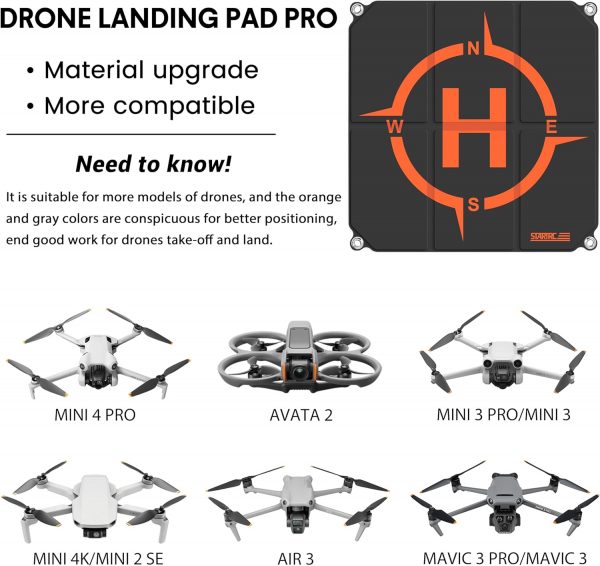 STARTRC Drone Landing Pad,50cm(19”) Universal Waterproof Por... - Image 2