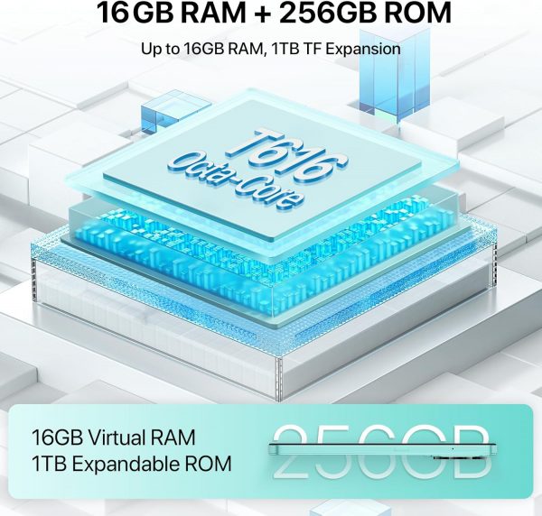 UMIDIGI A15 NFC Smartphone 16(8+8)GB+256GB Memory,Android 13... - Image 3