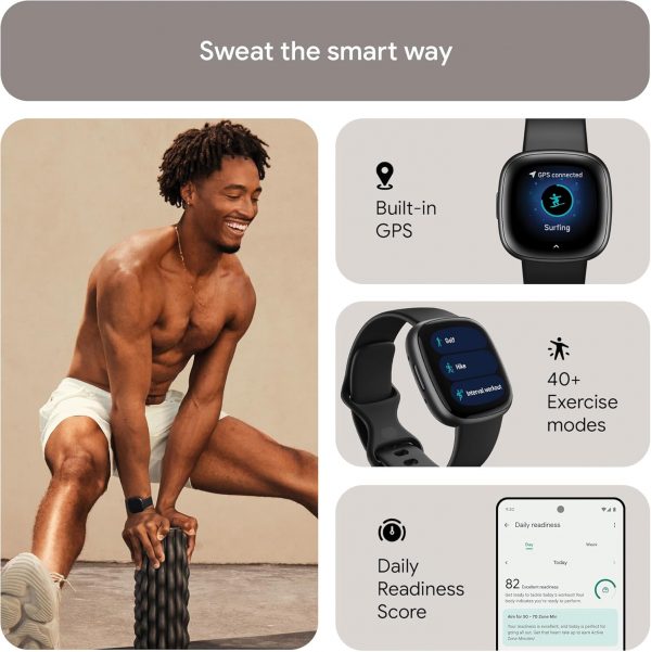 Google Fitbit Versa 4 Fitness Smartwatch with built-in GPS a... - Image 4