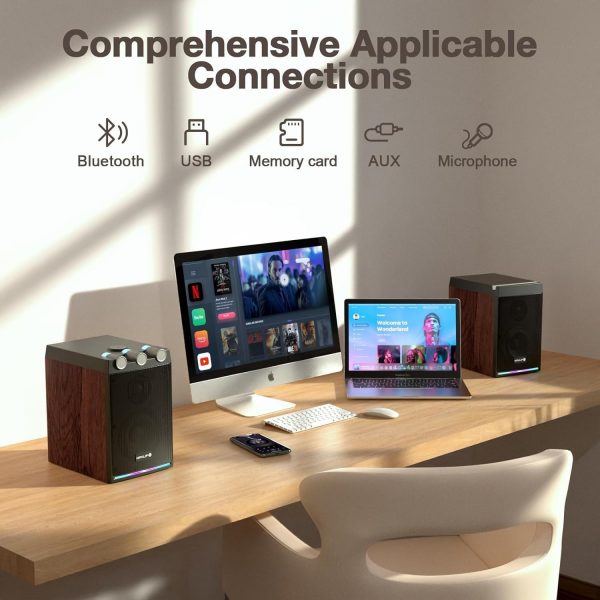 Active Bluetooth Bookshelf Speakers | Amplified HiFi Speaker... - Image 5