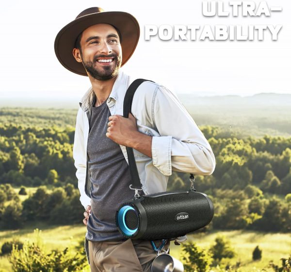 Ortizan Bluetooth Speakers 80W Speakers Wireless Bluetooth 5... - Image 8