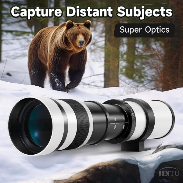 EF/EF Mount Telephoto Lens JINTU 420-800mm f/8.3 Manual Zoom... - Image 4