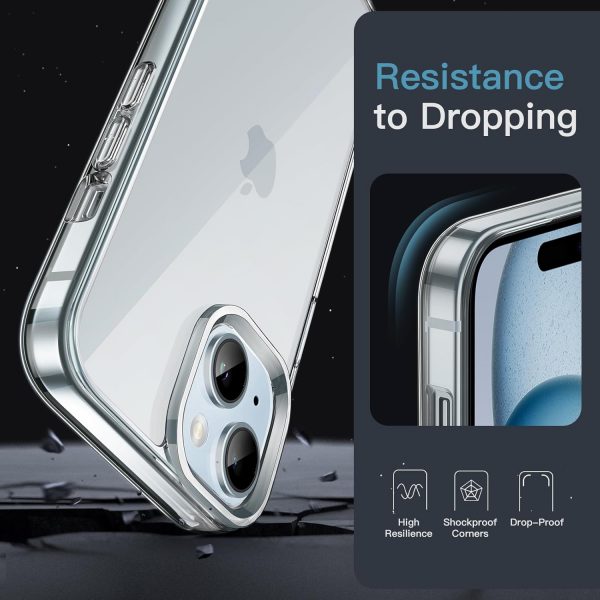 JETech Case for iPhone 15 6.1-Inch, Non-Yellowing Shockproof... - Image 6