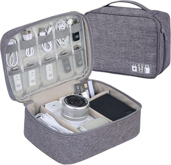 Travel Cable Organiser Bag, Electronic Organizer, Electronic... - Image 2