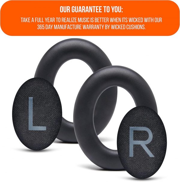 WC Wicked Cushions Upgraded Replacement Ear Pads for Bose 70... - Image 7