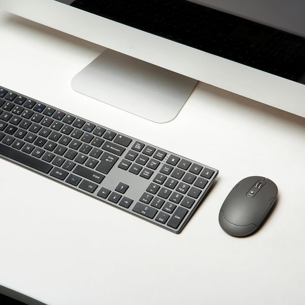 Amazon Basics Rechargeable Wireless Mouse - Ultra Slim, Quie... - Image 10