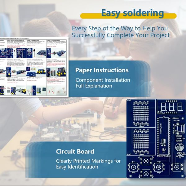 EI Electronic Pixel games Electronic DIY kits for teenagers ... - Image 5