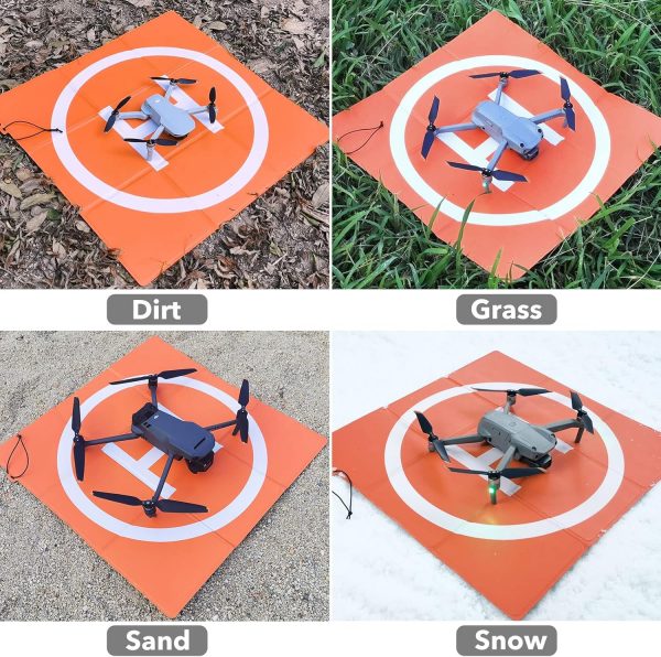 SYMIK LP570 Drone Landing Pad (3x3 fold) Double-Sided Waterp... - Image 6