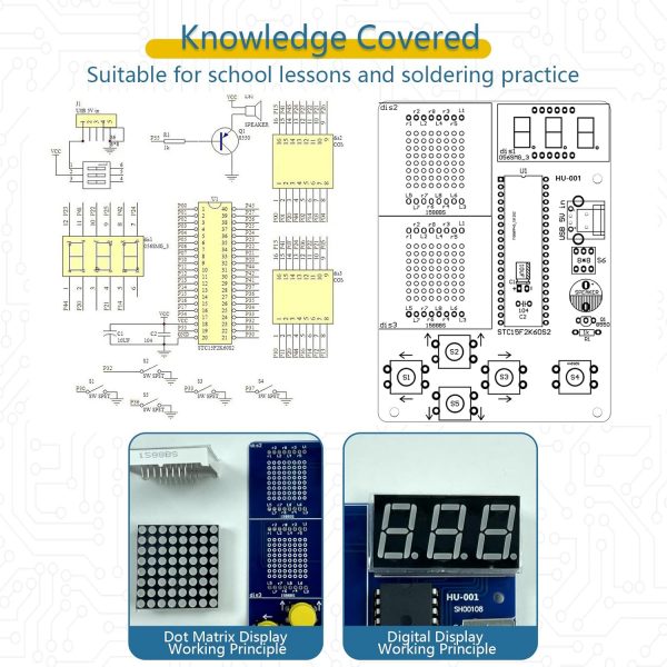 EI Electronic Pixel games Electronic DIY kits for teenagers ... - Image 6