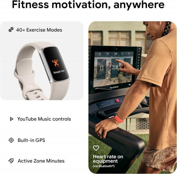 Google Fitbit Charge 6 Activity Tracker with 6-months Premiu... - Image 4