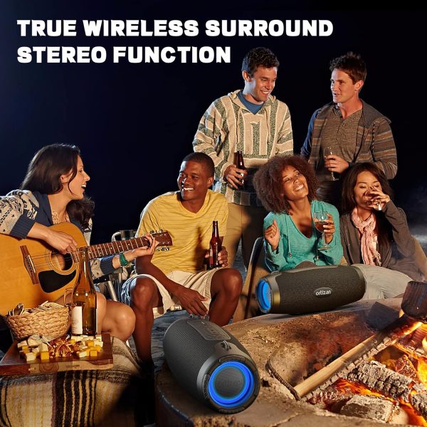 Ortizan Bluetooth Speakers 80W Speakers Wireless Bluetooth 5... - Image 7