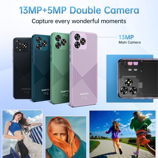 OUKITEL C53 Mobile Phones 2024, 6.6" HD+ Waterdrop Screen An... - Image 7