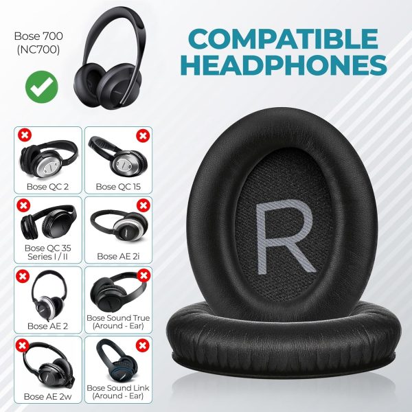 Replacement Ear Pads for Bose 700 Noise Cancelling Headphone... - Image 3