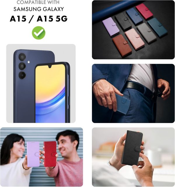 Case Collection for Samsung A15 Phone Case and Screen Protec... - Image 3