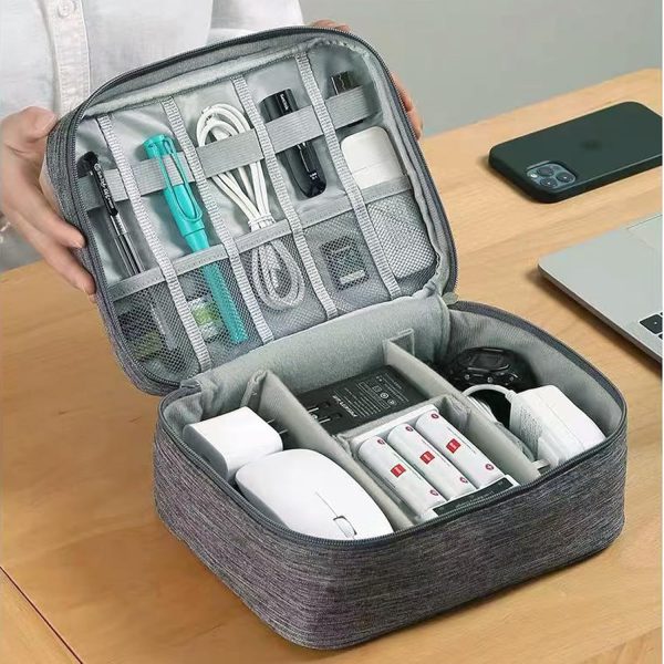 Travel Cable Organiser Bag, Electronic Organizer, Electronic... - Image 8