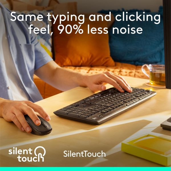 Logitech MK295 Silent Wireless Mouse & Keyboard Combo with S... - Image 3
