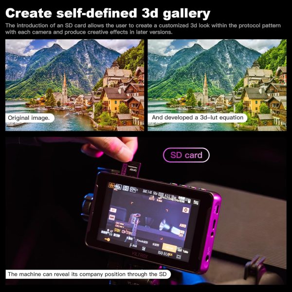 VILTROX DC-550 PRO 5.5 Inch Touchscreen Camera Video Monitor... - Image 6