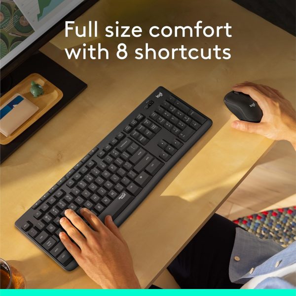 Logitech MK295 Silent Wireless Mouse & Keyboard Combo with S... - Image 4