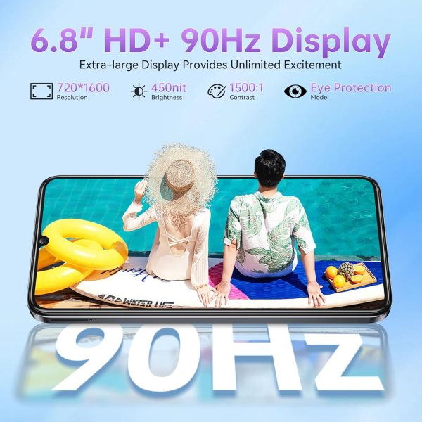 OUKITEL C51 Sim-Free & Unlocked Mobile Phones, Android 13 18... - Image 8