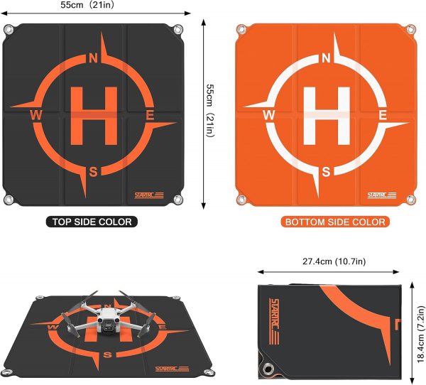 STARTRC Drone Landing Pad,50cm(19”) Universal Waterproof Por... - Image 6