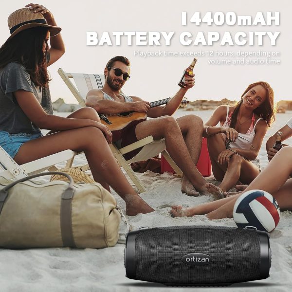 Ortizan Bluetooth Speakers 80W Speakers Wireless Bluetooth 5... - Image 5