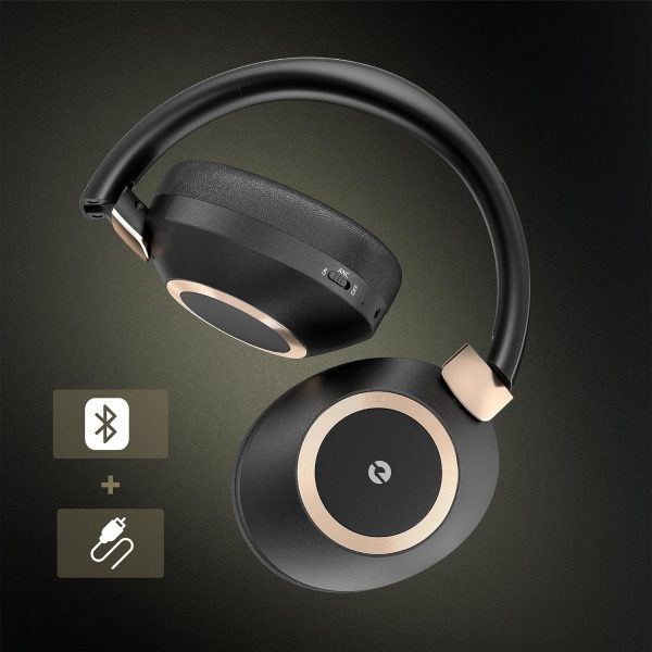 Active Noise Cancelling Wireless Headphones, 100H Playtime w... - Image 4