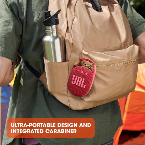 JBL Clip 4 Bluetooth Portable Speaker with Integrated Carabi... - Image 7