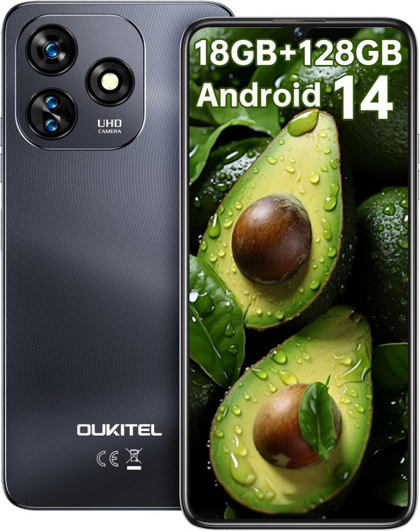 OUKITEL C51 Sim-Free & Unlocked Mobile Phones, Android 13 18... - Image 2