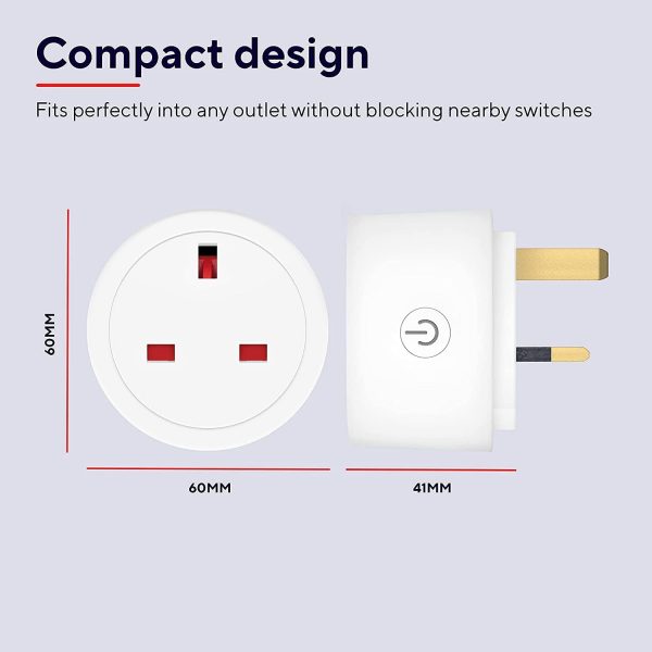 Trust WiFi UK Smart Plug, Amazon Alexa Plug (Echo & Echo Dot... - Image 6