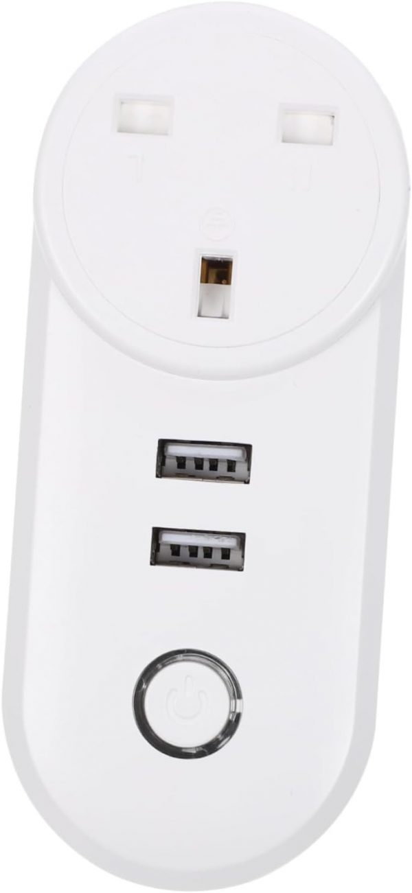 WiFi Smart Plug Dual-USB Smart Smart Plug USB Plug USB Outle... - Image 2