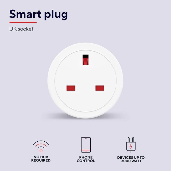 Trust WiFi UK Smart Plug, Amazon Alexa Plug (Echo & Echo Dot... - Image 5