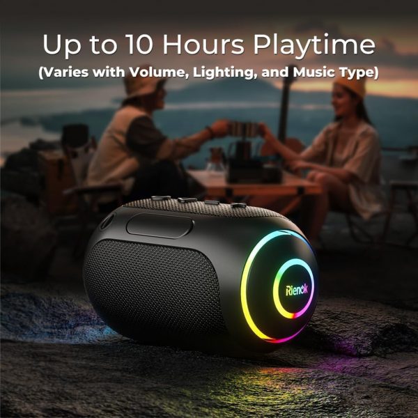 RIENOK Bluetooth Speaker Wireless Portable Waterproof Speake... - Image 4