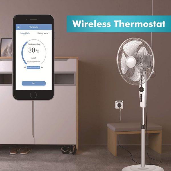 Jadeshay Thermostat,Wireless Programmable Smart WLAN Thermos... - Image 6