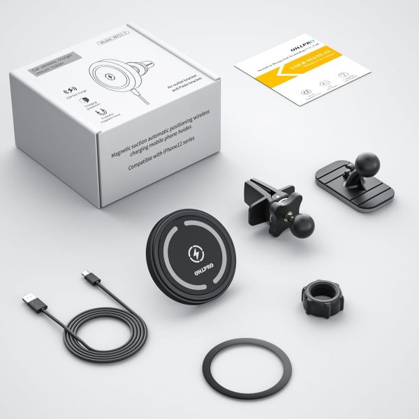 OHLPRO MagSafe Car Mount Charger iPhone Wireless Car Charger... - Image 7