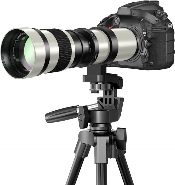 EF/EF-S 420-800mm F/8.3 Telephoto Zoom Lens - Manual DSLR Ca... - Image 2