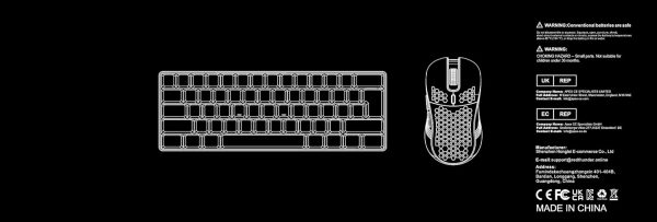 RedThunder K62 Wireless 60% RGB Gaming Keyboard and Mouse Co... - Image 9