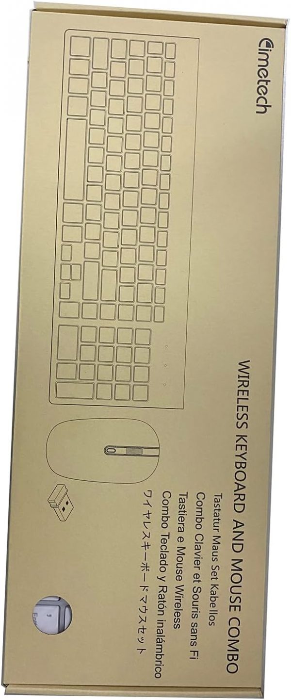 Wireless Keyboard Mouse Combo, cimetech 2.4G Ultra-Thin Keyb... - Image 9