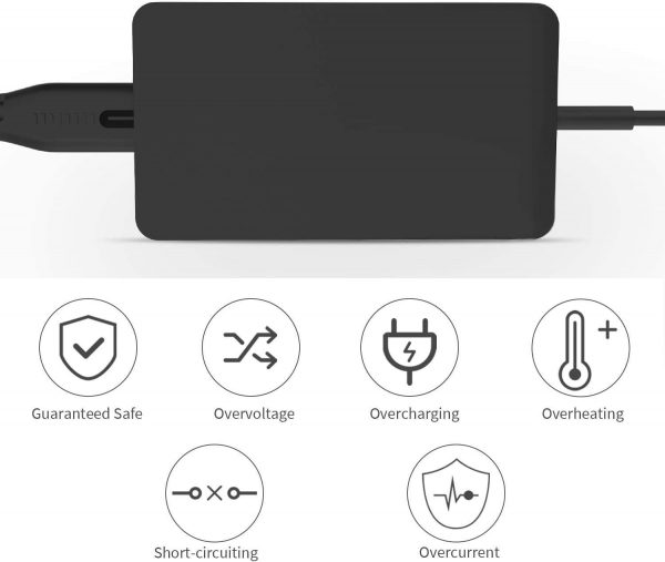 Surface Laptop Charger 65W Surface Pro Charger Compatible fo... - Image 5