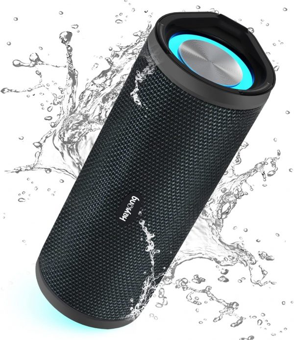 HEYSONG Portable Bluetooth Speaker, Waterproof Outdoor Speak... - Image 2