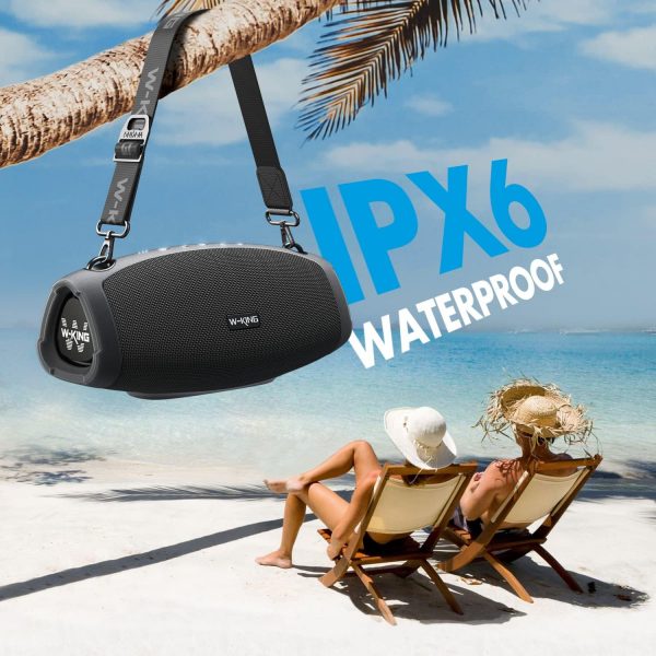 W-KING Portable Bluetooth Speaker Wireless, 120W PEAK IPX6 W... - Image 3