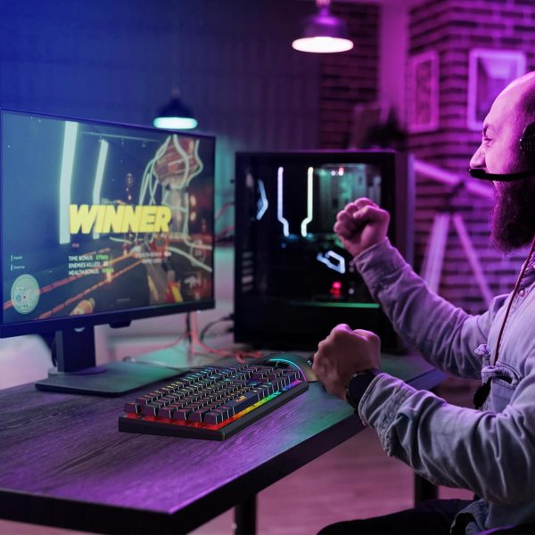 Gaming Keyboard and Mouse, RaceGT USB Backlit 104 Keys Wired... - Image 8