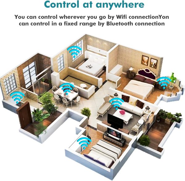 Jadeshay Thermostat,Wireless Programmable Smart WLAN Thermos... - Image 8