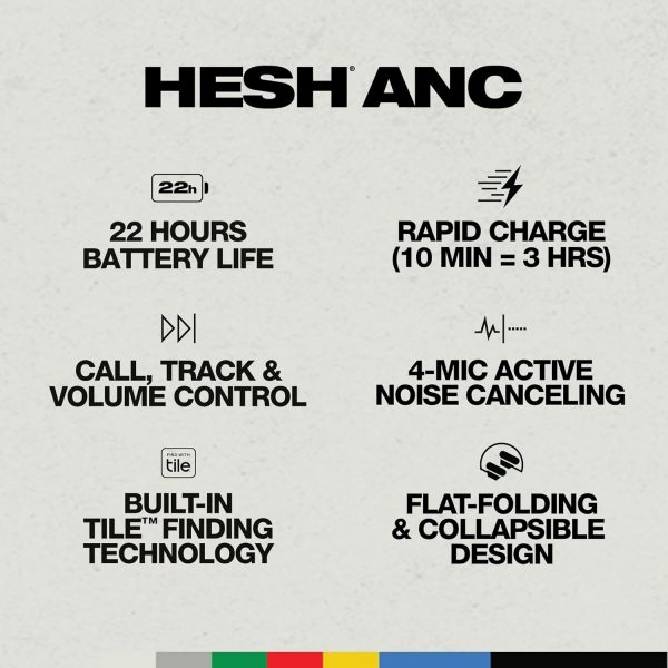 Skullcandy Hesh ANC Over-Ear Noise Cancelling Wireless Headp... - Image 5