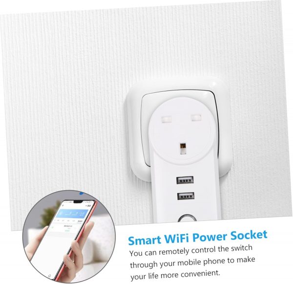 WiFi Smart Plug Dual-USB Smart Smart Plug USB Plug USB Outle... - Image 6