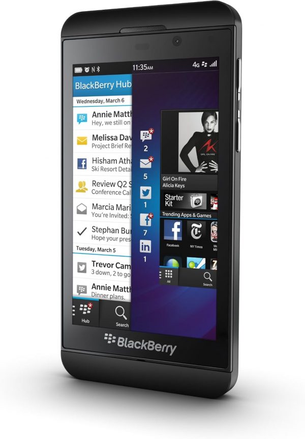 Blackberry Z10 UK Sim Free Smartphone - Black - Image 4